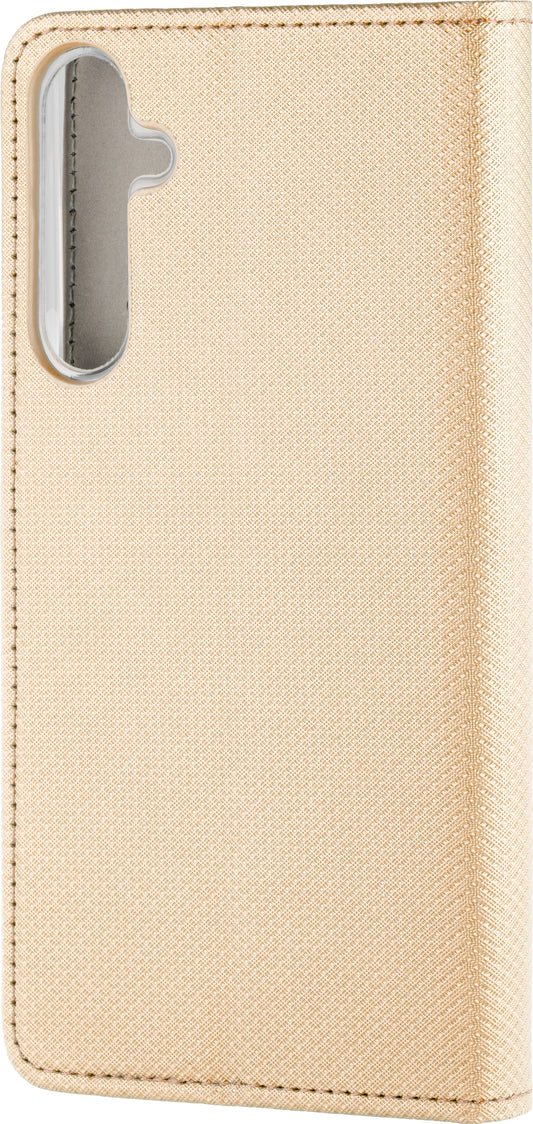 Hülle für Samsung Galaxy A12 Nacho A127 / M12 M127 / A12 A125, OEM, Smart Magnet, Gold