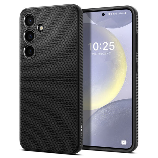 Gehäuse für Samsung Galaxy S24+ S926, Spigen, Liquid Air, Schwarz