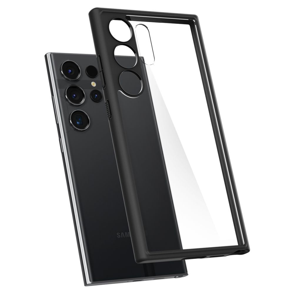 Case for Samsung Galaxy S24 Ultra S928, Spigen, Ultra Hybrid, Matte Black