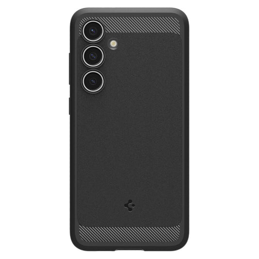 Gehäuse für Samsung Galaxy S24 FE S721, Spigen, Rugged Armour, Schwarz ACS08578