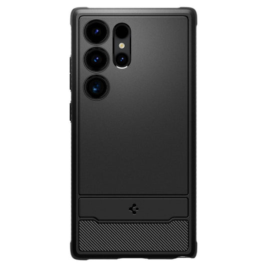 Gehäuse für Samsung Galaxy S24 Ultra S928, Spigen, Rugged Armour, Schwarz ACS07286