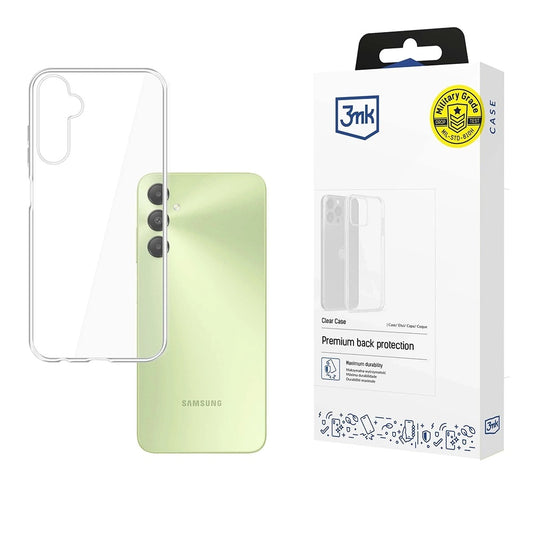 Hülle für Samsung Galaxy A05s A057, 3MK, Klar, Transparent