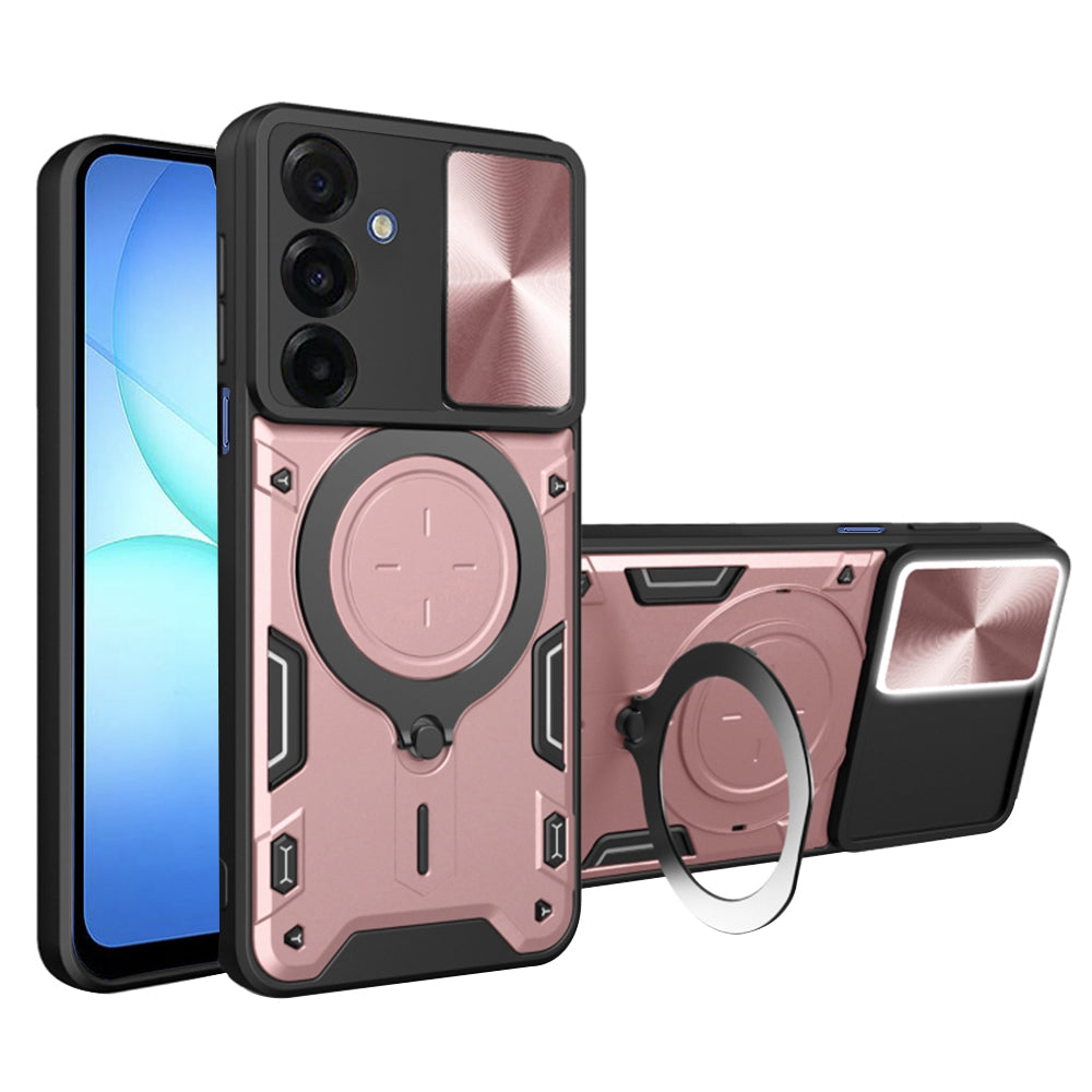 Case for Samsung Galaxy A17 5G A176, Techsuit, CamGuard Pro, Rose Gold