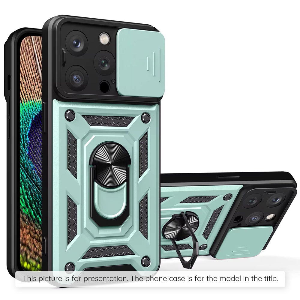 Case for Samsung Galaxy A17 5G A176, Techsuit, CamShield, Green
