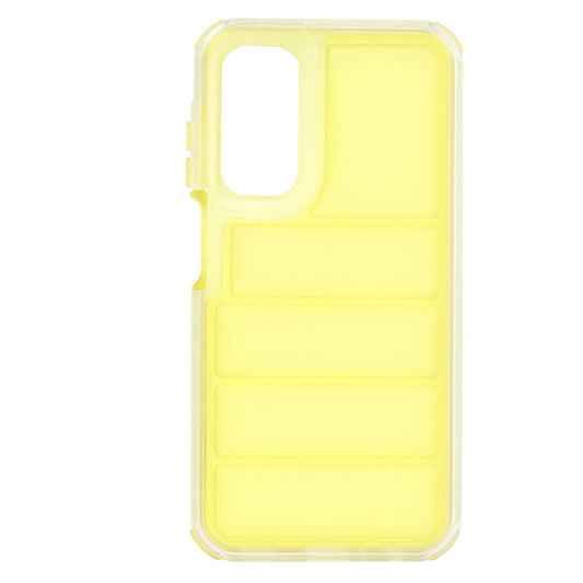 Hülle für Samsung Galaxy A25 A256, Techsuit, Wave Shield, Gelb