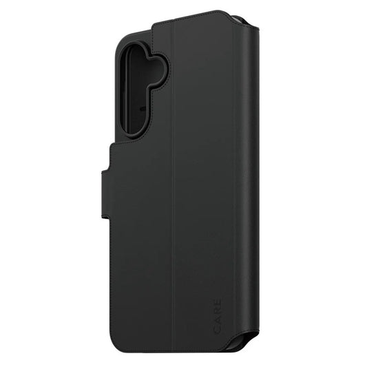Hülle für Samsung Galaxy A26 A266, PanzerGlass, Care Feature Kickstand Wallet, Schwarz