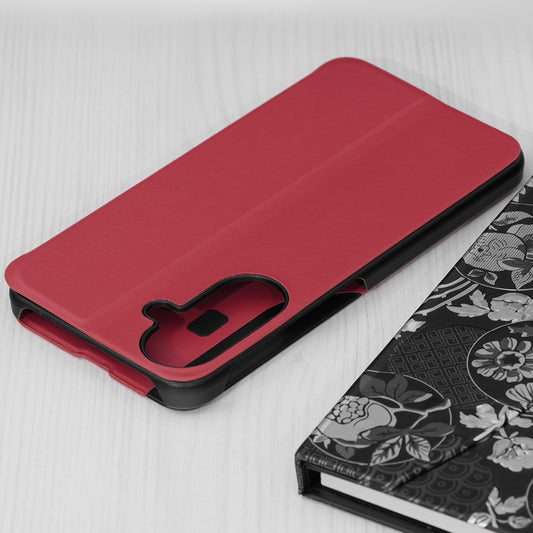 Hülle für Samsung Galaxy A27 5G, Techsuit, eFold New Model, Rot