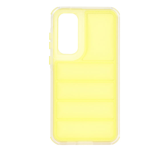 Hülle für Samsung Galaxy A35 5G A356, Techsuit, Wave Shield, Gelb