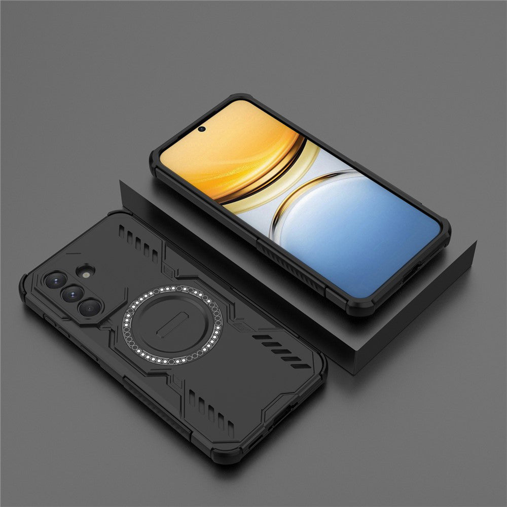MagSafe Hülle für Samsung Galaxy A37 5G, Techsuit, ArmorMag, Schwarz