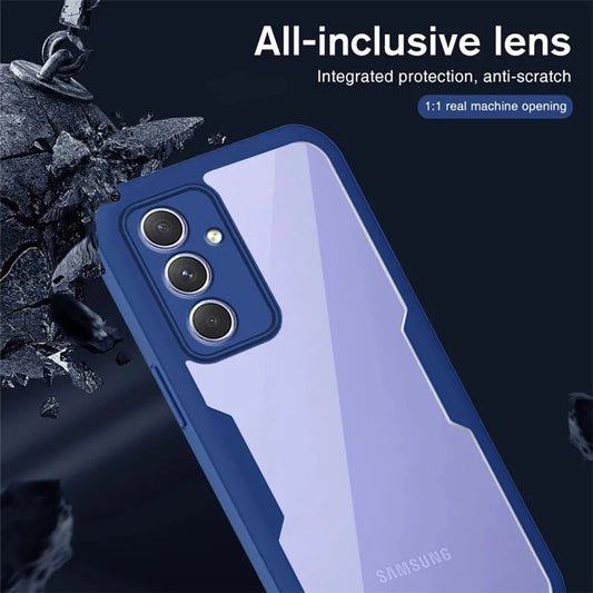 Hülle für Samsung Galaxy A54 A546, Techsuit, ColorVerse 360, Blau