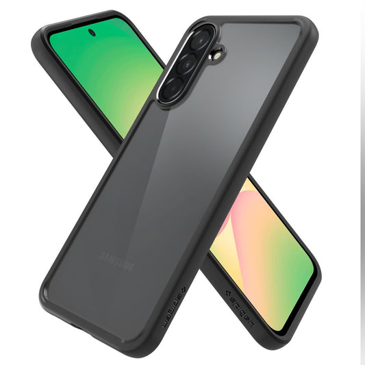 Hülle für Samsung Galaxy A56 A566, Spigen, Ultra Hybrid, Mattschwarz ACS09293
