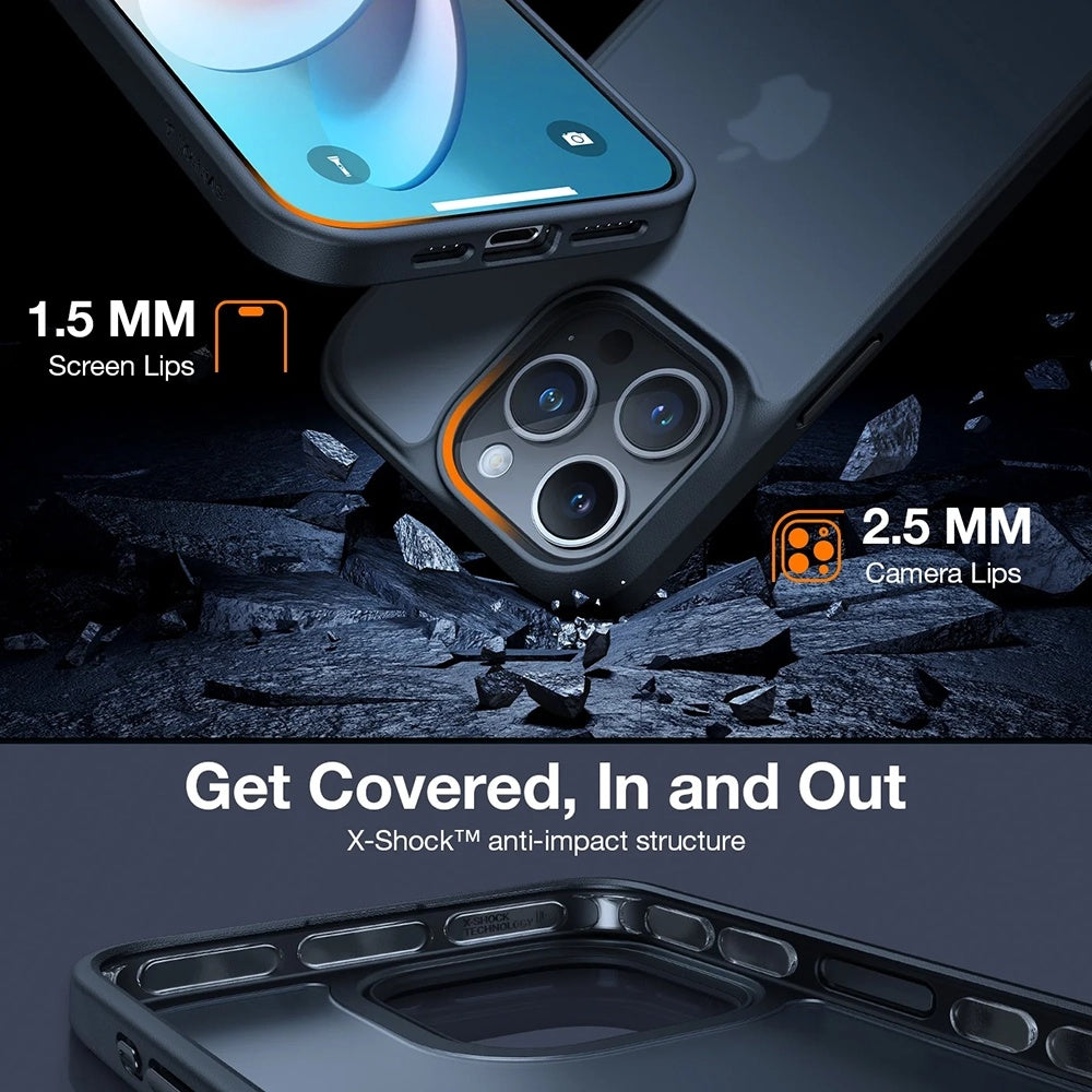 Hülle für Samsung Galaxy A56 A566, Torras, Guardian, Schwarz