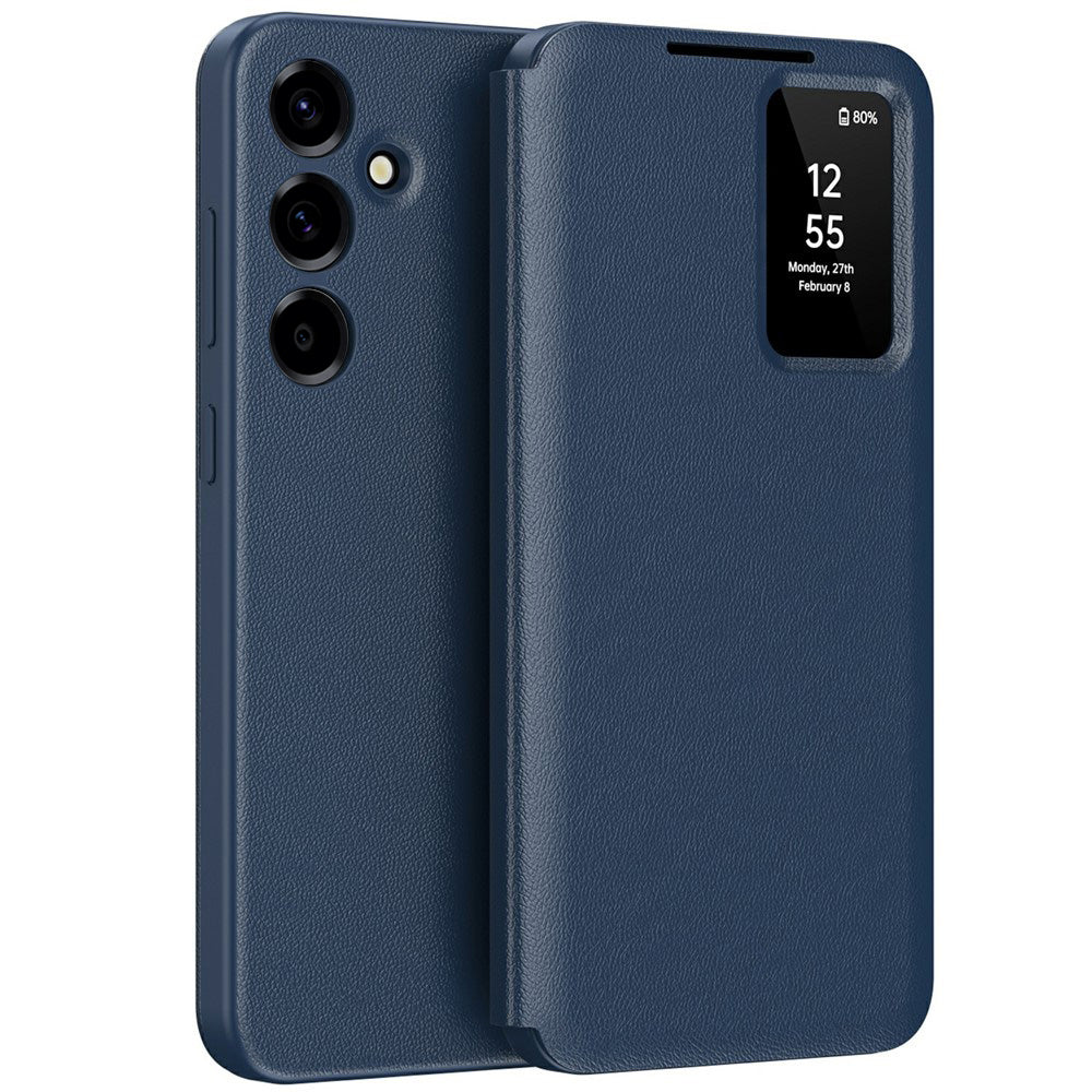 Hülle für Samsung Galaxy A57 5G, Techsuit, SmartView, Blau