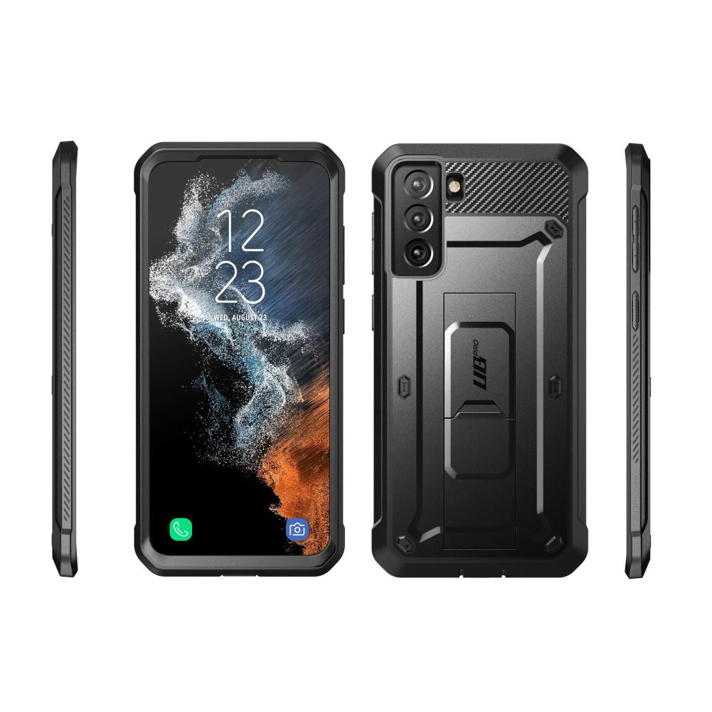 Hülle für Samsung Galaxy S22+ 5G S906, Supcase, Unicorn Beetle Pro, Schwarz