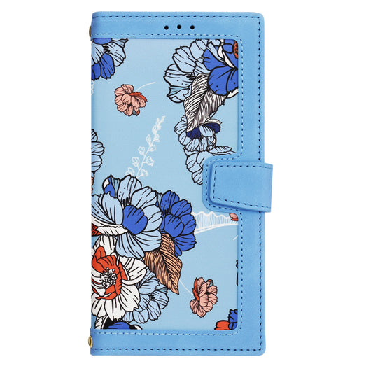 Hülle für Samsung Galaxy S22 Ultra 5G S908, Techsuit, FlipCraft, Blau