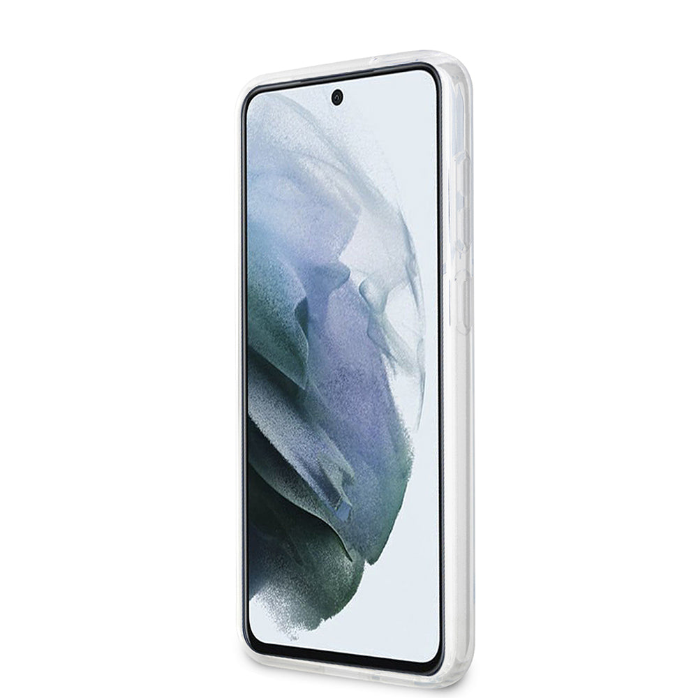 Hülle für Samsung Galaxy S23+ S916, Karl Lagerfeld, Ikonik Karl, Transparent
