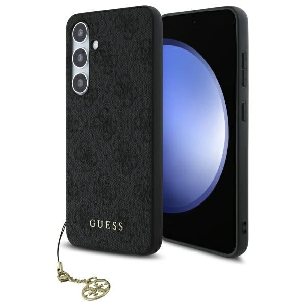 Hülle für Samsung Galaxy S24 FE S721, Guess, 4G Charm, Grau