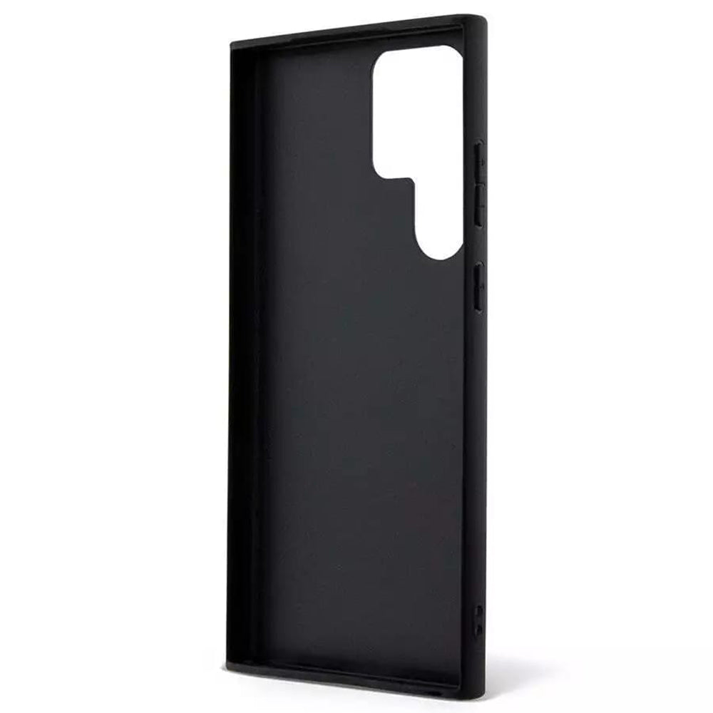 Case for Samsung Galaxy S24 Ultra S928, Guess, Glitter Script, Black