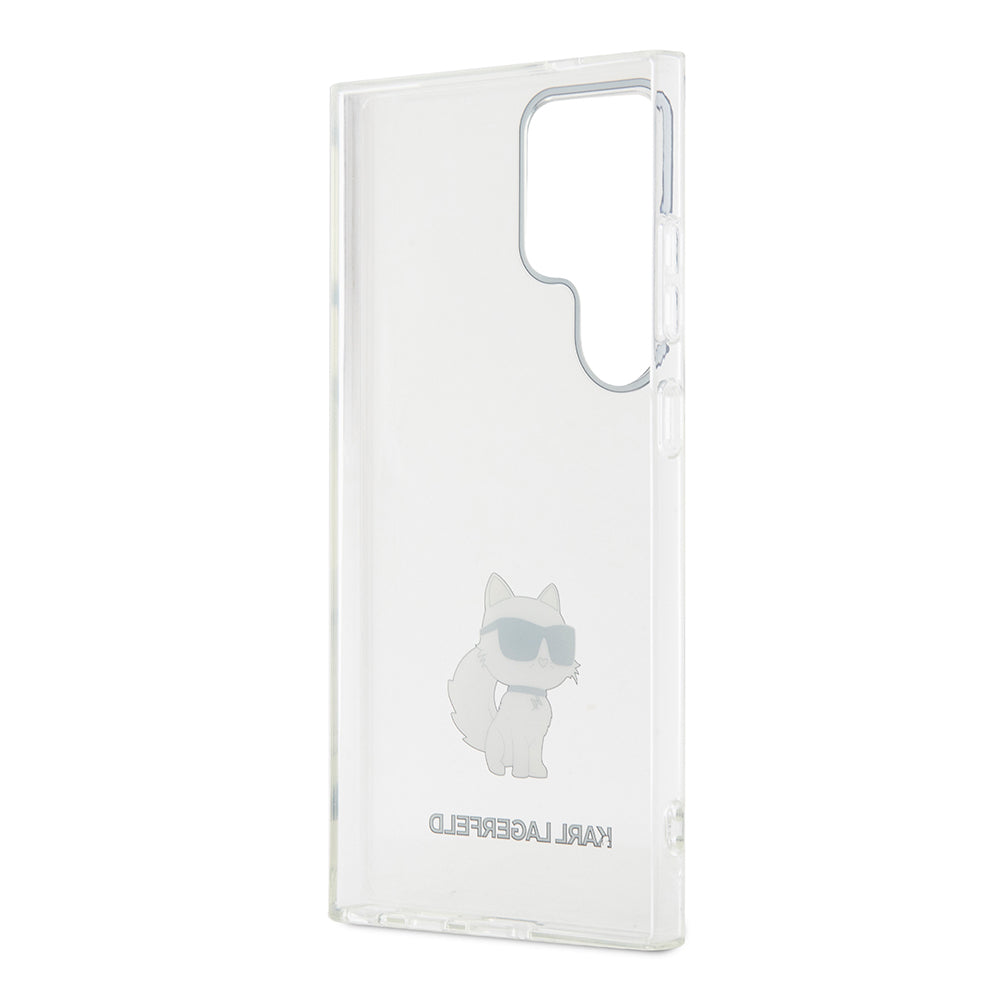 Hülle für Samsung Galaxy S24 Ultra S928, Karl Lagerfeld, IML Luxury Choupette, Transparent