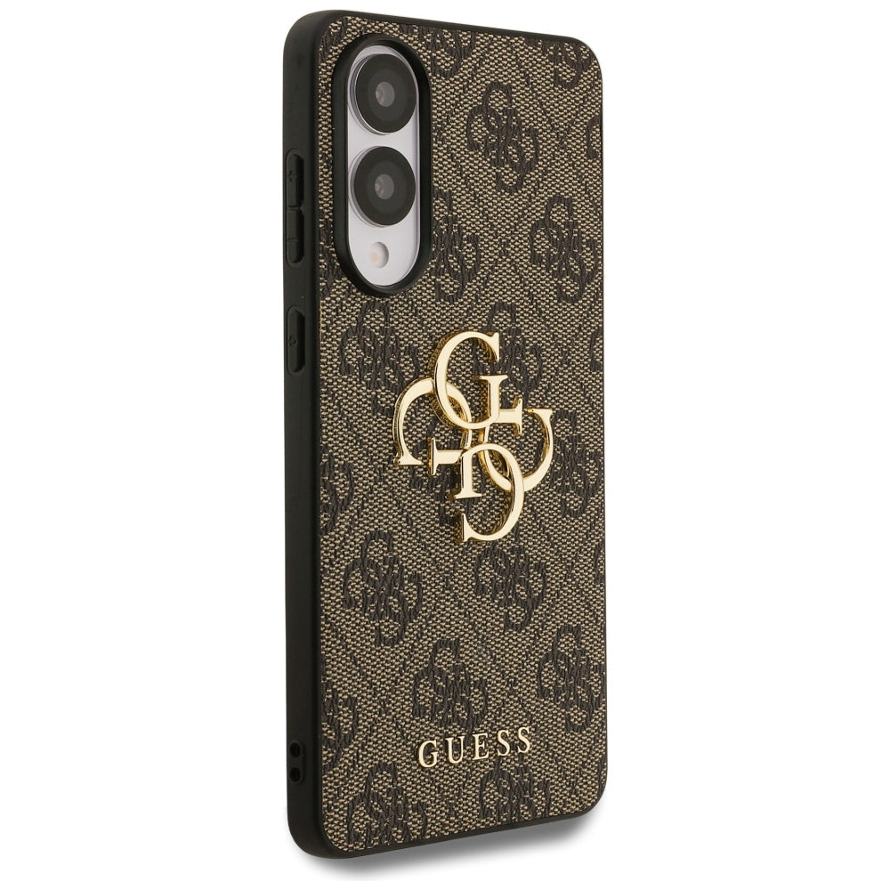 Hülle für Samsung Galaxy S25 Edge S937, Guess, Big 4G Logo Classic, Braun