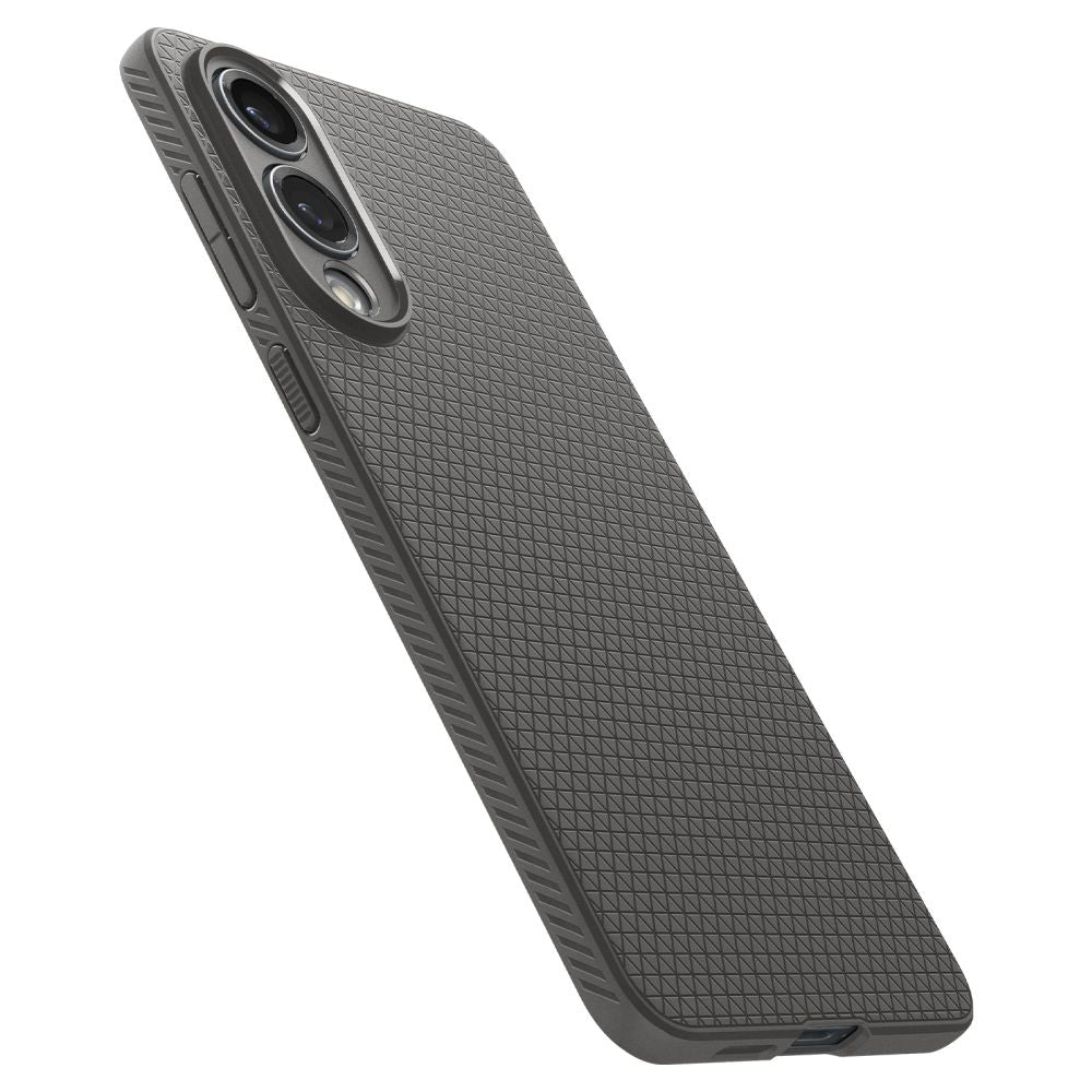 Hülle für Samsung Galaxy S25 Edge S937, Spigen, Liquid Air, Grau