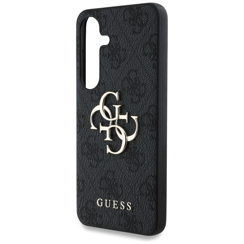 Hülle für Samsung Galaxy S25+ S936, Guess, 4G Big Logo, Schwarz