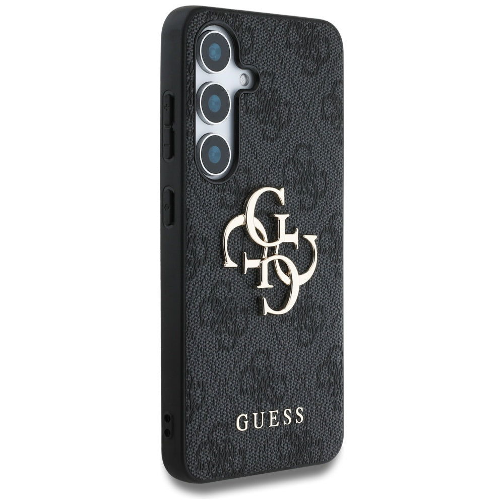 Hülle für Samsung Galaxy S25+ S936, Guess, 4G Big Logo, Schwarz