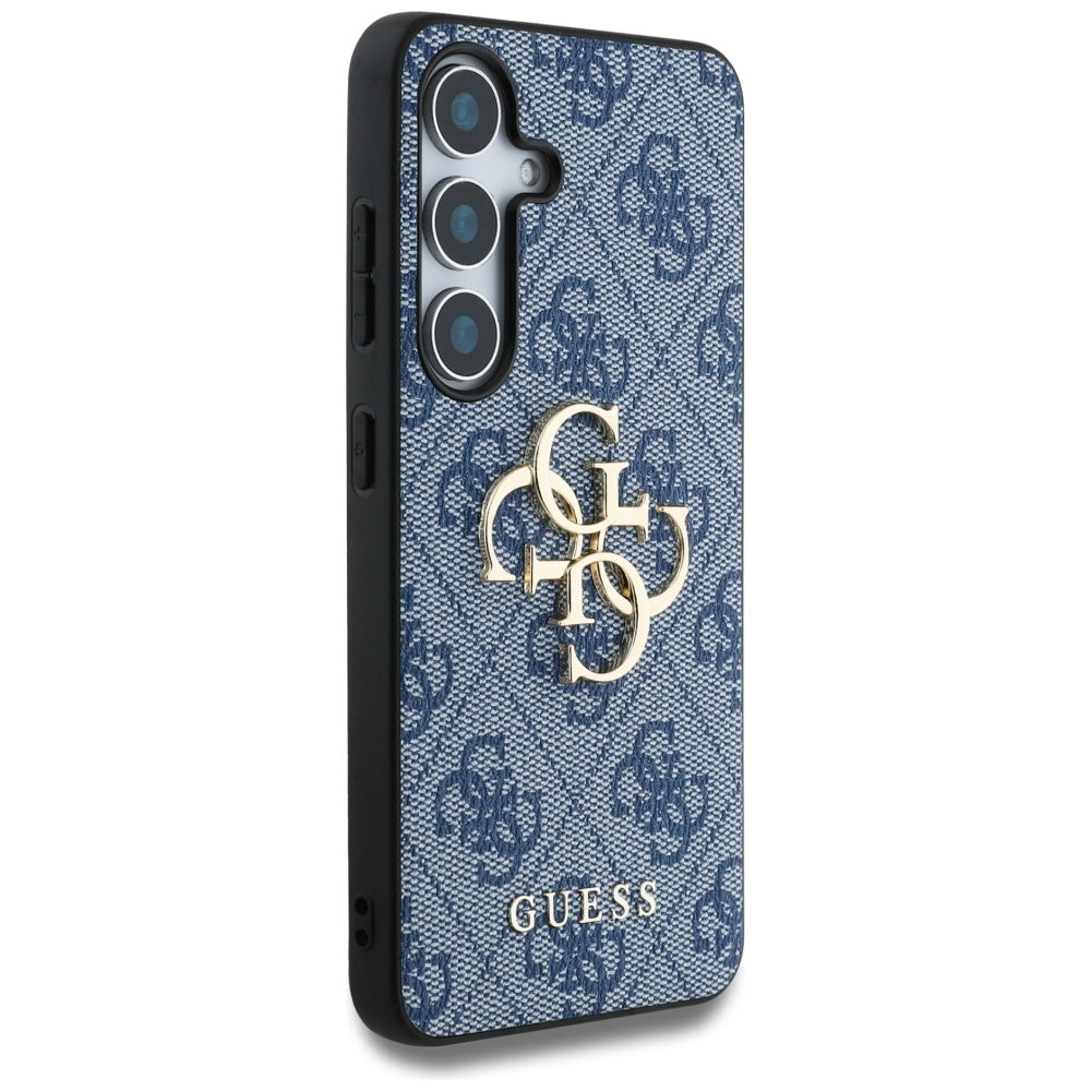 Hülle für Samsung Galaxy S25 S931, Guess, 4G Big Logo, Blau