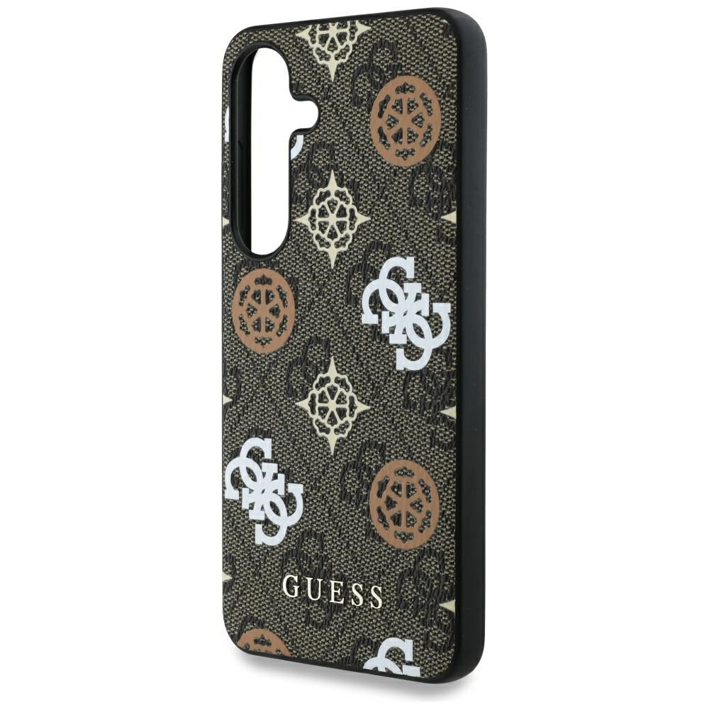 Hülle für Samsung Galaxy S25 S931, Guess, 4G Peony, Braun