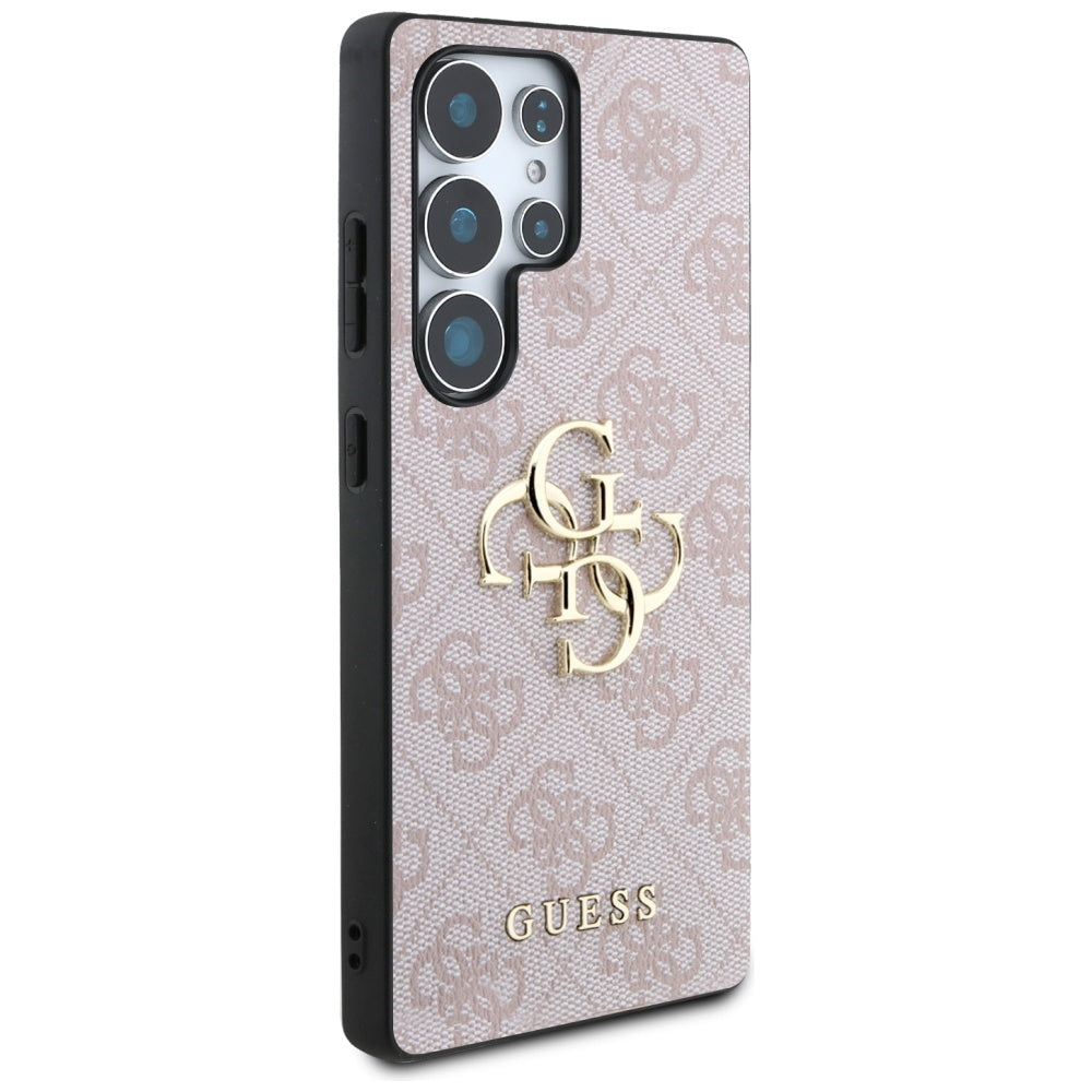 Hülle für Samsung Galaxy S25 Ultra S938, Guess, 4G Big Logo, Rosa