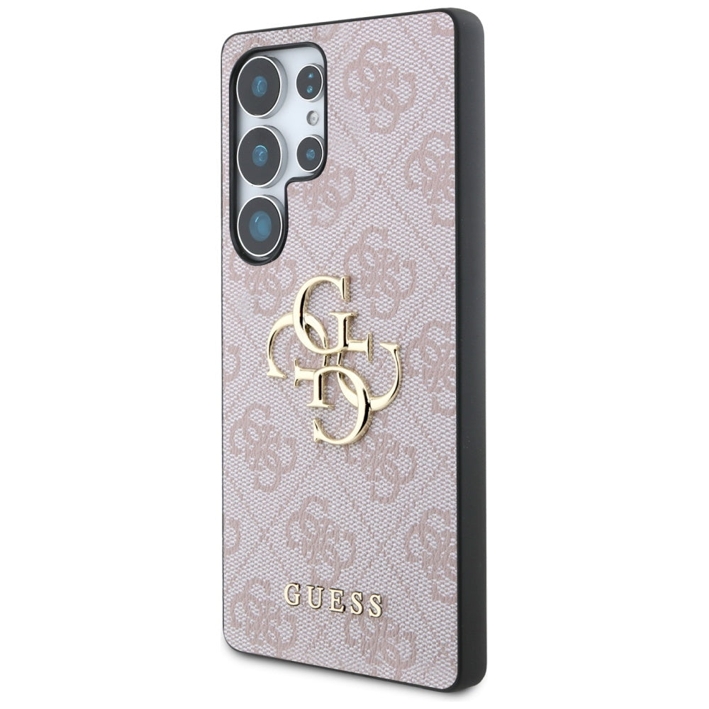 Hülle für Samsung Galaxy S25 Ultra S938, Guess, 4G Big Logo, Rosa