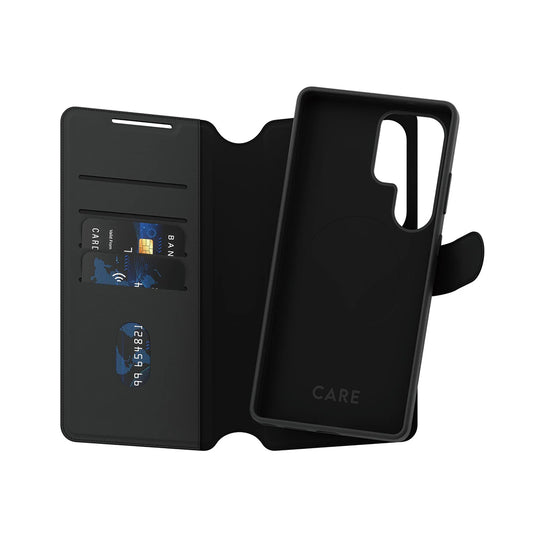Case for Samsung Galaxy S25 Ultra S938, PanzerGlass, Care Feature Tango Two-in-One, Black