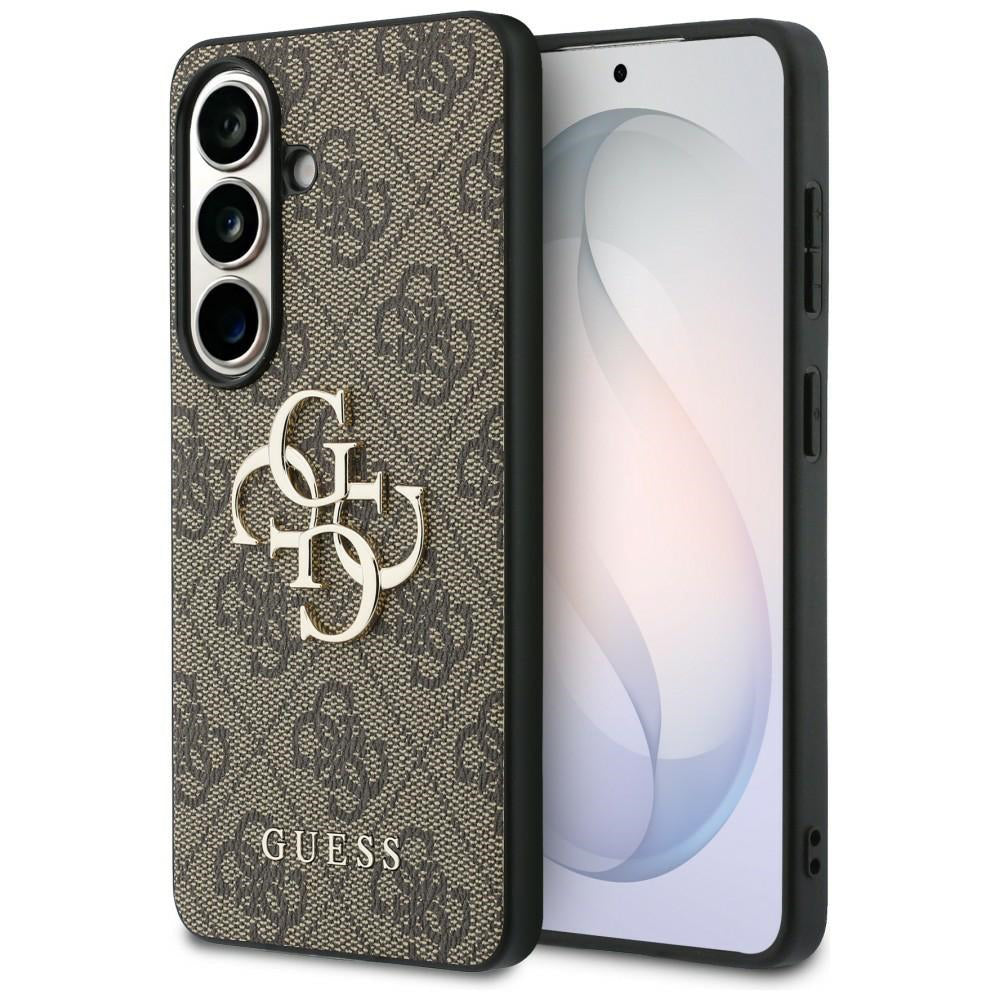 Hülle für Samsung Galaxy S26 Plus S947, Guess, 4G Big Logo, Braun