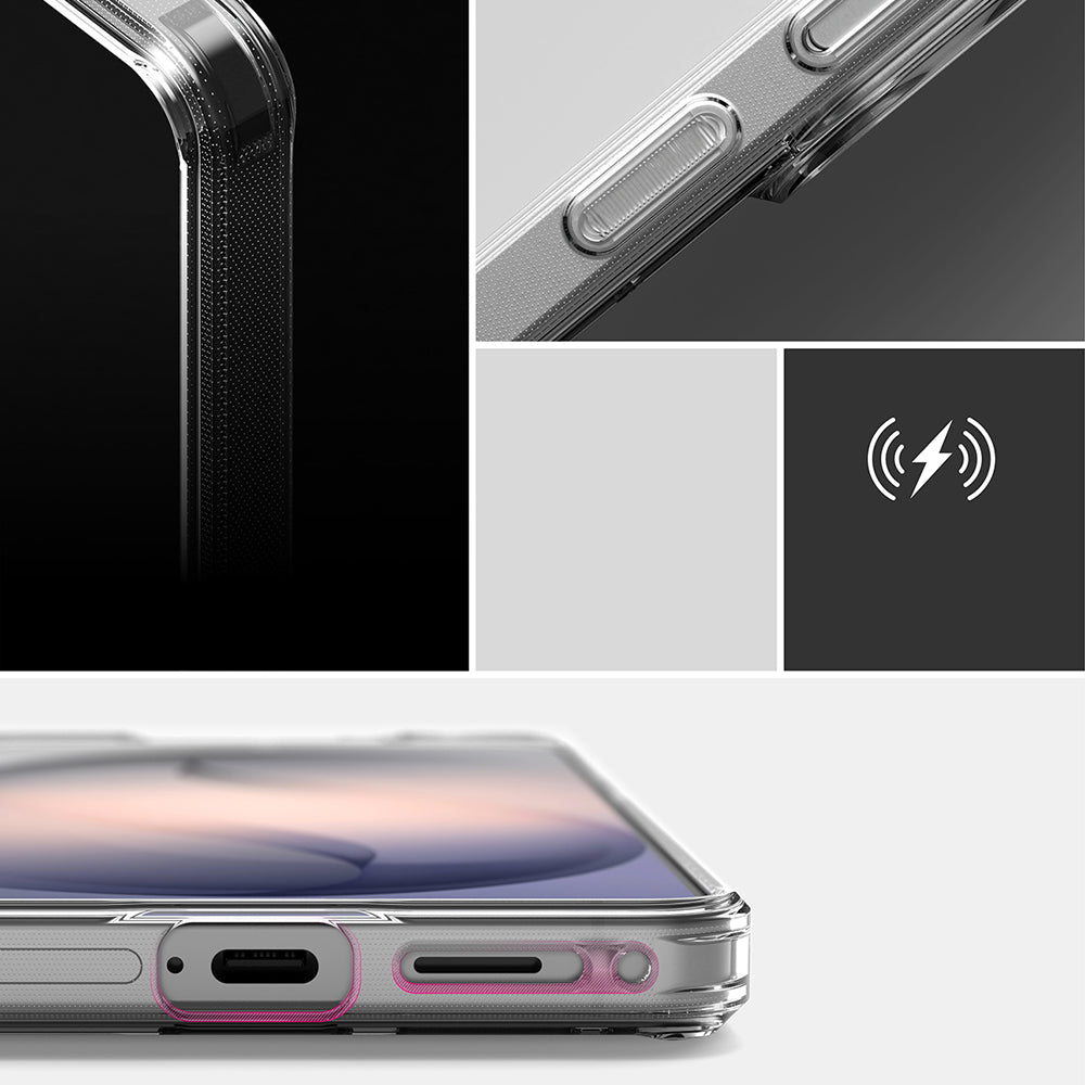 Hülle für Samsung Galaxy S26 Plus S947, Ringke, Fusion, Matt Transparent