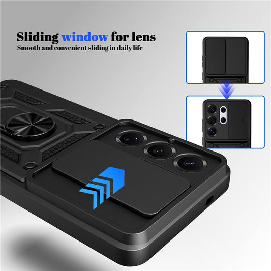 Hülle für Samsung Galaxy S26 Plus, Techsuit, CamShield, Gold