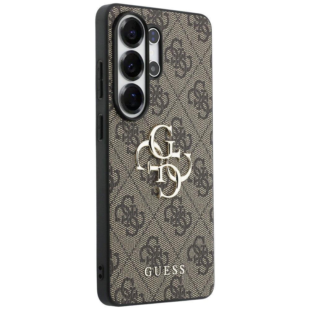 Hülle für Samsung Galaxy S26 Ultra S948, Guess, 4G Big Logo, Braun