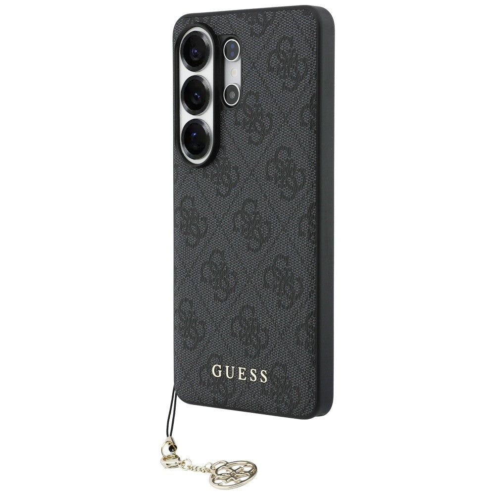 Hülle für Samsung Galaxy S26 Ultra S948, Guess, 4G Classic Logo Charm, Schwarz