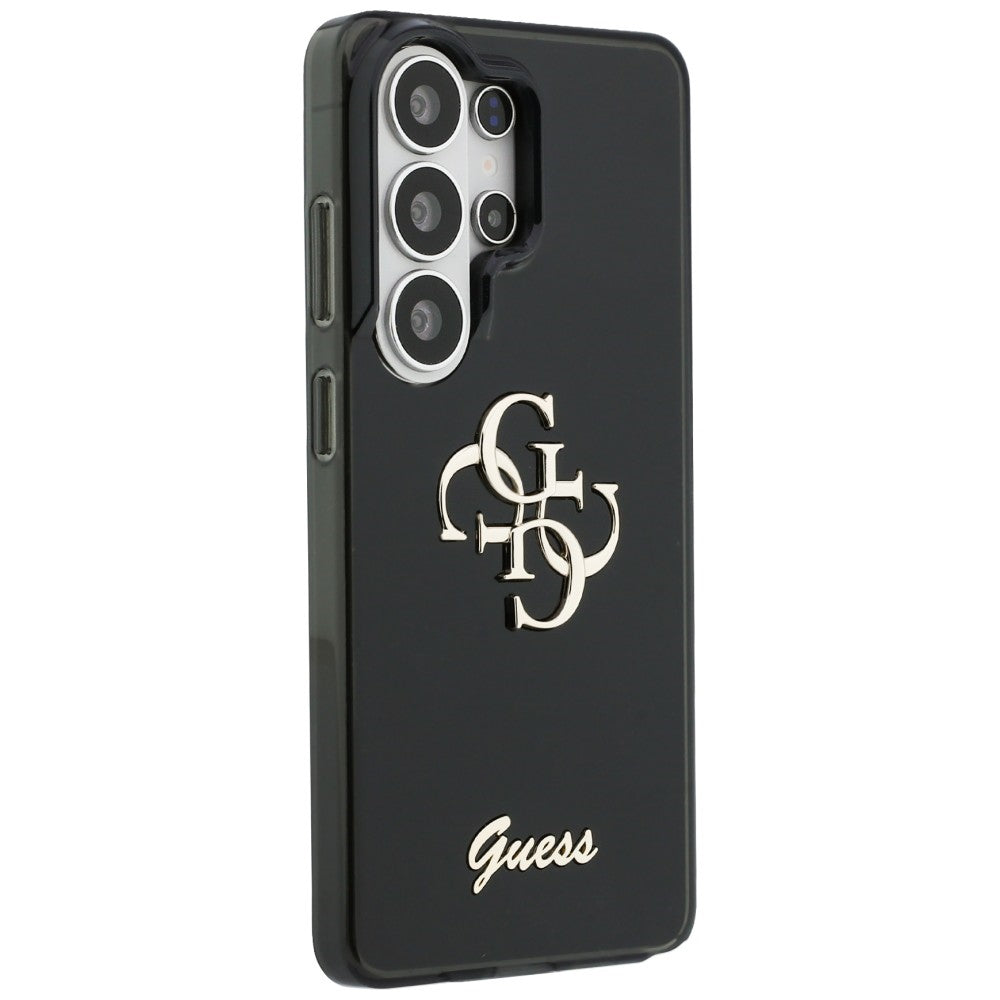 Hülle für Samsung Galaxy S26 Ultra S948, Guess, IML Big Metal 4G Script, Schwarz