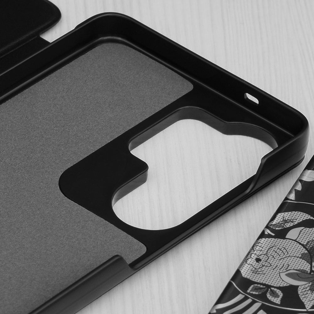 Hülle für Samsung Galaxy S26 Ultra S948, Techsuit, eFold, Schwarz