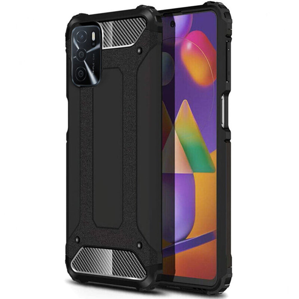 Hülle für Samsung Galaxy S26 Ultra S948, Techsuit, Hybrid Armor, Schwarz