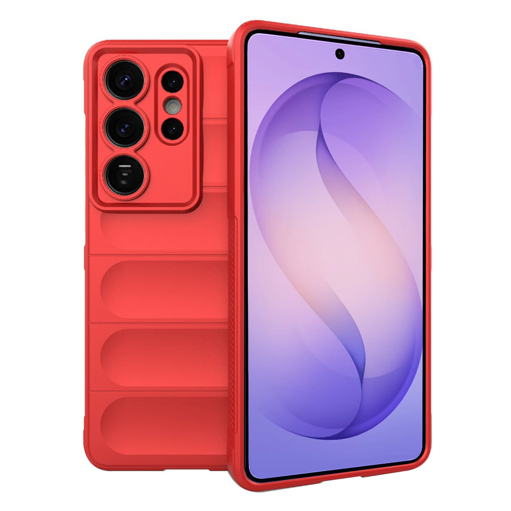 Hülle für Samsung Galaxy S26 Ultra S948, Techsuit, Magic Shield, Rot