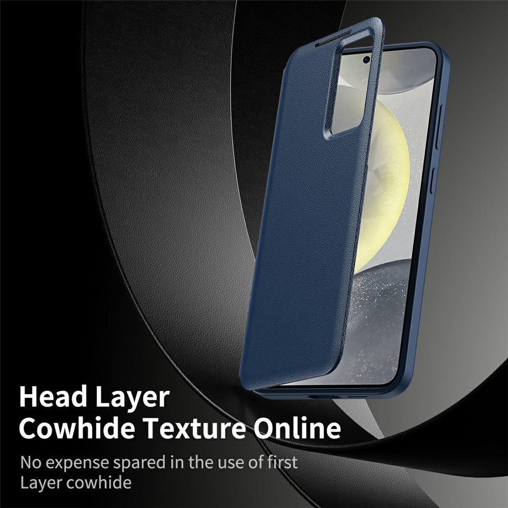 Hülle für Samsung Galaxy S26 Ultra S948, Techsuit, SmartView, Blau