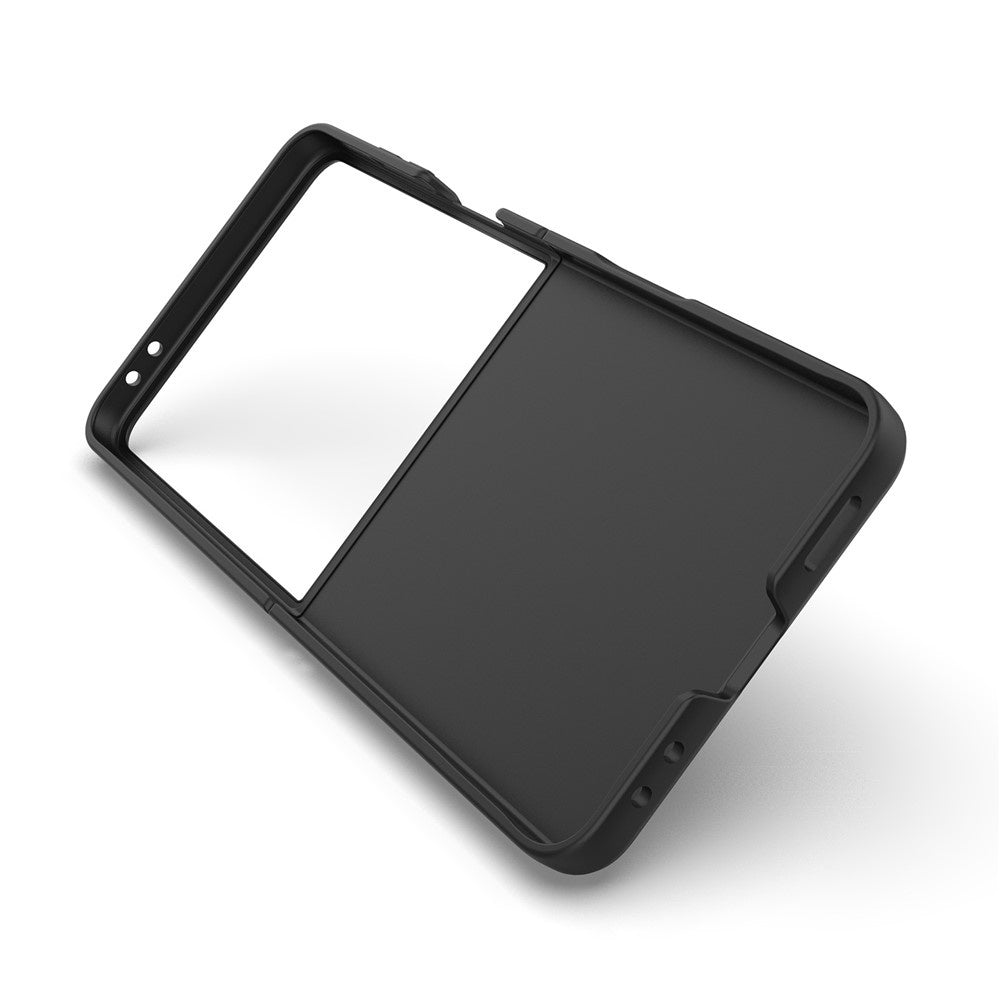 Hülle für Samsung Galaxy Z Flip7 F766, Techsuit, Magic Shield, Weinrot