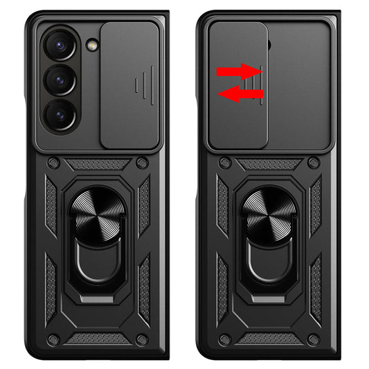 Hülle für Samsung Galaxy Z Fold5 F946, Techsuit, CamShield, Schwarz