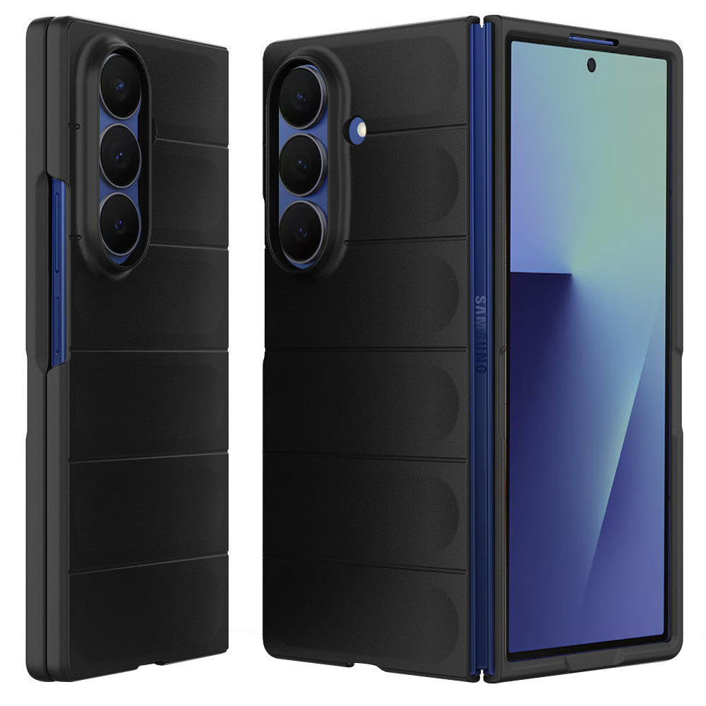 Hülle für Samsung Galaxy Z Fold7 F966, Techsuit, Magic Shield, Schwarz