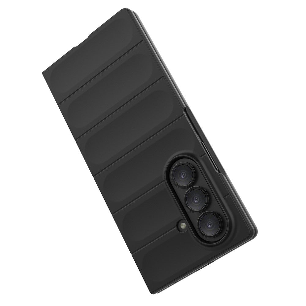 Hülle für Samsung Galaxy Z Fold7 F966, Techsuit, Magic Shield, Schwarz