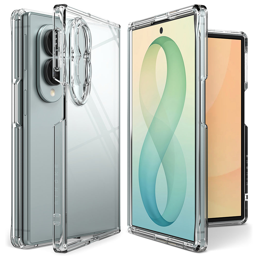 Case for Samsung Galaxy Z Fold8 F971, Ringke, Fusion, Transparent
