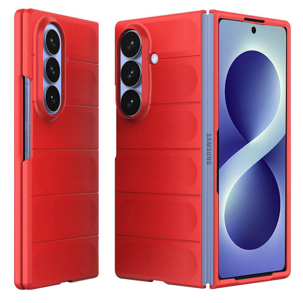 Hülle für Samsung Galaxy Z Fold8 Ultra F976, Techsuit, Magic Shield, Rot