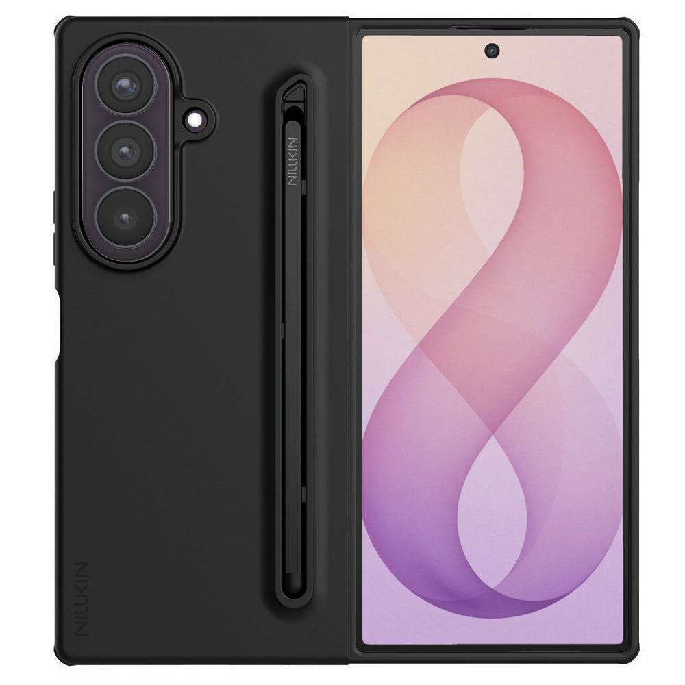 Hülle für Samsung Galaxy Z Fold8 Ultra F976, Nillkin, Flex Pure mit S-Pen-Halter, Schwarz