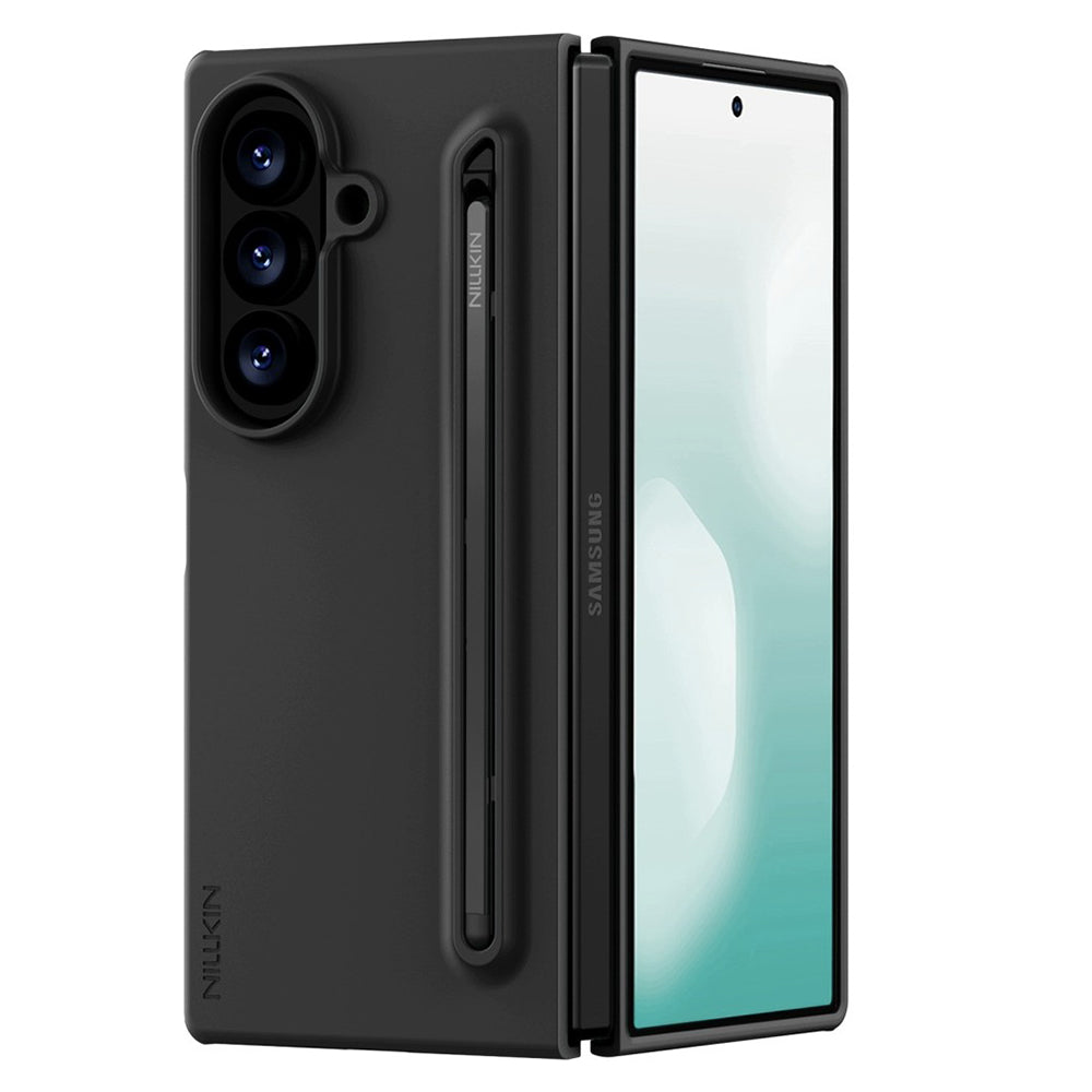 Hülle für Samsung Galaxy Z Fold8 Ultra F976, Nillkin, Flex Pure mit S-Pen-Halter, Schwarz